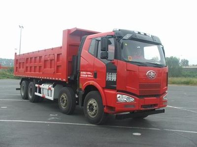 Jiefang Automobile CA3310P63K1L1T4E4 Flat head diesel dump truck