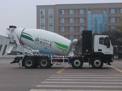 Lingyu  CLY5311GJB30BEV Electric exchange type pure electric concrete mixing and transportation vehicle