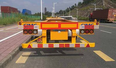 CIMC ZJV9400TJZSZ05 Container transport semi-trailer