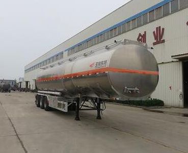 Special transport  DTA9408GYY Aluminum alloy oil transport semi-trailer