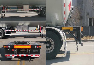 An Rui Ke  HGJ9300GRQ Flammable gas tank transport semi-trailer