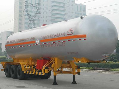 Jiuyuan  KP9407GYQAA Semi trailer for liquefied gas transportation