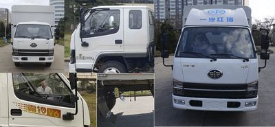 Jiefang Automobile CA5030CCYQ3L1E6 Grate type transport vehicle