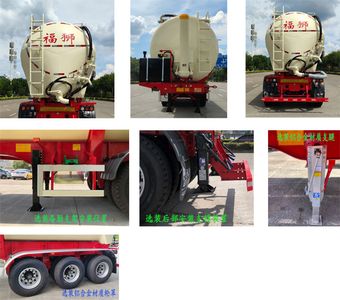 Fushi  LFS9406GFL Medium density powder material transportation semi-trailer