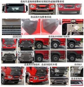 Haohan  ZZ5315CCYN466WE1H Grate type transport vehicle