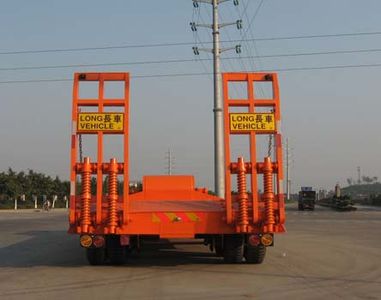 Huilian Automobile HLC9190TDP Low flatbed semi-trailer