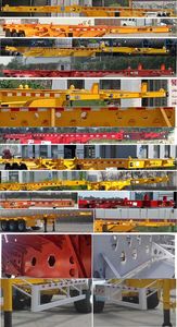 Huajin  LHS9390TWY Transport semi-trailer of dangerous goods tank frame