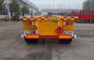 Huajin  LHS9390TWY Transport semi-trailer of dangerous goods tank frame