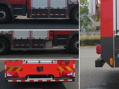 Jiangte brand automobiles JDF5161GXFAP40M6 Compressed air foam fire truck