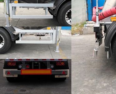 Tonghua  THT9407GXHC Lower ash semi-trailer