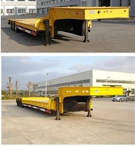 Tianming  TM9403TDPA Low flatbed semi-trailer