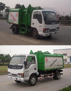 Jinnan  XQX5040ZZZ4QL Hydraulic Lifter Garbage truck 