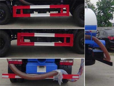 Huatong brand automobiles HCQ5073GXEE5 Septic suction truck