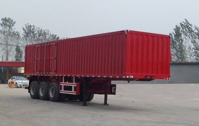 Luyun Wantong brand automobileYFW9402XXYBox transport semi-trailer