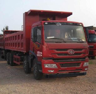 Jiefang Automobile CA3310P1K2L5T4E4A80 Flat head diesel dump truck