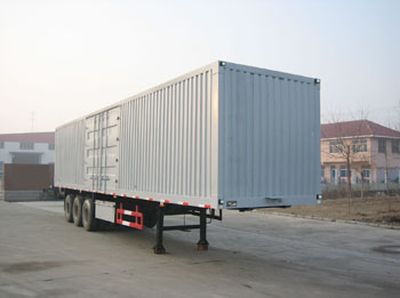 Junwang  WJM9400XXY Box transport semi-trailer