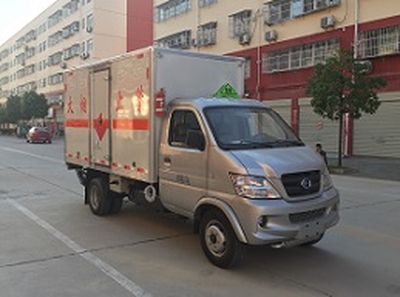 Cheng Liwei  CLW5030XRQCH5 Flammable gas box transport vehicle