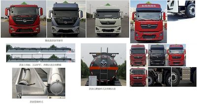 Zhongqi Liwei brand automobiles HLW5320GFWD6 Tank transport vehicle for corrosive substances