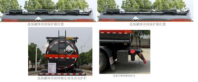 Zhongqi Liwei brand automobiles HLW5320GFWD6 Tank transport vehicle for corrosive substances