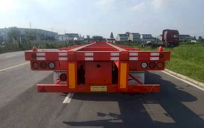 Zhongqi Aerospace Brand Automobile HTM9400TJZ Container transport semi-trailer