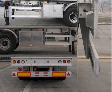 Shengrun  SKW9407GYSL Aluminum alloy liquid food transportation semi-trailer