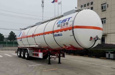 Ruijiang  WL9402GRY42 Flammable liquid tank transport semi-trailer