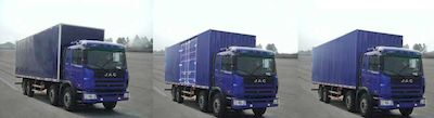 Jianghuai brand automobiles HFC5242XXYKR1LET Box transport vehicle