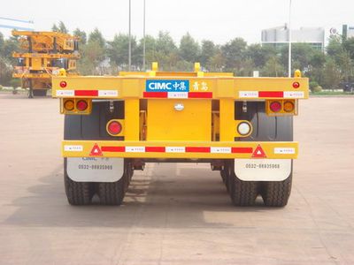 CIMC ZJV9356TJZ01 Container transport semi-trailer