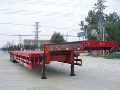 Zhaoxin  CHQ9406TDP Low flatbed semi-trailer