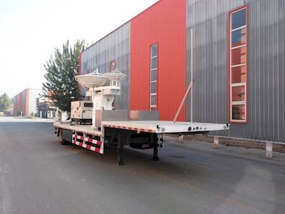 Zhongyan Automobile BSZ9080TJE Meteorological monitoring semi-trailer