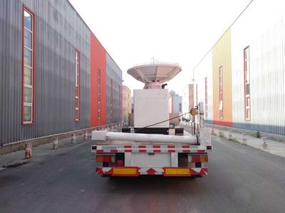 Zhongyan Automobile BSZ9080TJE Meteorological monitoring semi-trailer