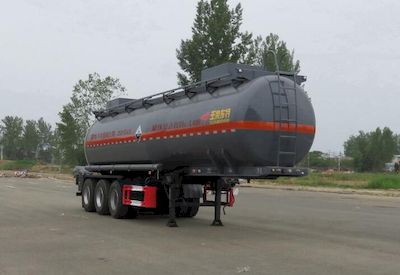 Special transport  DTA9406GFW Tank transport semi-trailer for corrosive substances