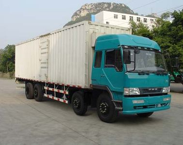 Liute Shenli LZT5245XXYPK2L11T2A95Flat head box transport vehicle