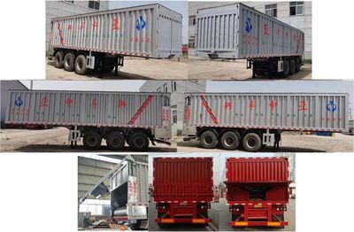 Yazhong Vehicle License Plate Automobile WPZ9400ZLS Bulk grain transportation semi-trailer