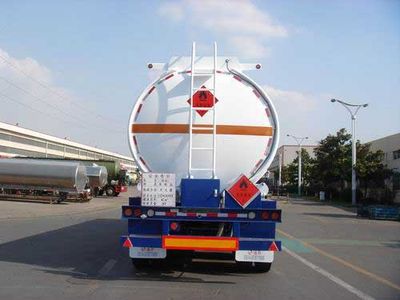 Tonghua  THT9403GYYH Aluminum alloy oil transport semi-trailer