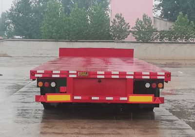 Huaxing Jiangshan brand automobiles SMW9402TDP Low flatbed semi-trailer