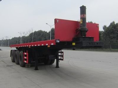 Meilong TSZ9401ZZXPFlat dump semi-trailer