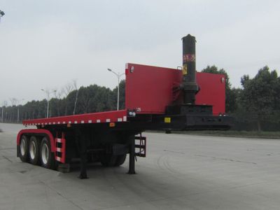 Meilong  TSZ9401ZZXP Flat dump semi-trailer