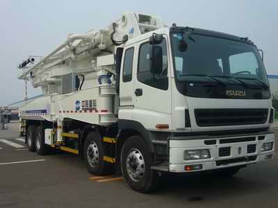 Zhonglian Automobile ZLJ5382THB Concrete pump truck