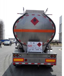 Tianming  TM9407GYYTA2 Aluminum alloy oil transport semi-trailer