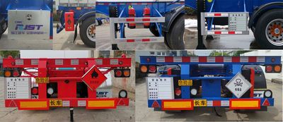 Ruijiang  WL9400TWYS Transport semi-trailer of dangerous goods tank frame