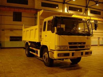 Jiefang Automobile CA3160P2K2A80 Flat head diesel dump truck