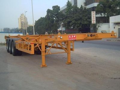 Shekou Port Machinery Brand Automobile SGJ9370TJZG Container transport semi-trailer