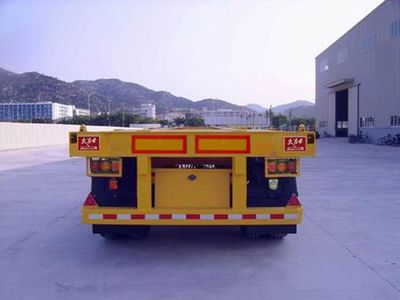 Shekou Port Machinery Brand Automobile SGJ9370TJZG Container transport semi-trailer