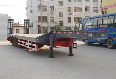 Tongyada  STY9350TDP Low flatbed semi-trailer