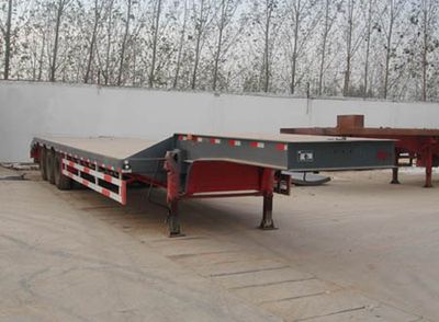 Tongyada  STY9350TDP Low flatbed semi-trailer