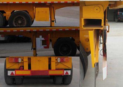 Dongzheng Automobile ADZ9400ZZXP Flat dump semi-trailer