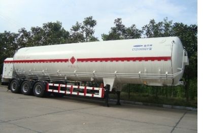 Chart CTZ9383GDYLow temperature liquid transport semi-trailer