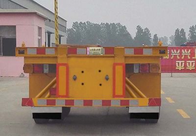 Liangsheng  SHS9350TJZ Container transport semi-trailer