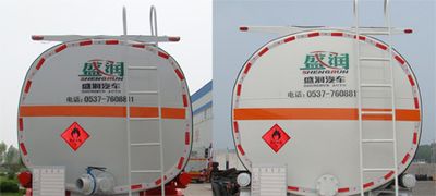 Shengrun  SKW9406GRYT Flammable liquid tank transport semi-trailer